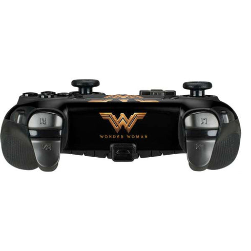 DC Comics Wonder Woman Gold Emblem PlayStation Scuf Vantage 2 Controller Skin